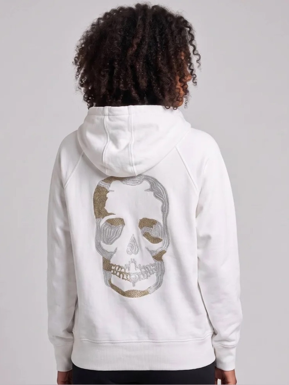 Zadig & Voltaire Clipper Camo skull hoodie sweatshirt